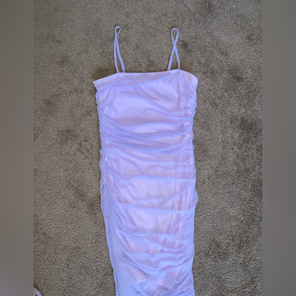 Women pastel color dress